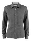 James Harvest Burlingham Ladies Shirt. Oxford Shirt. 3 Colours XS-2XL - Shirt - Logo Free Clothing