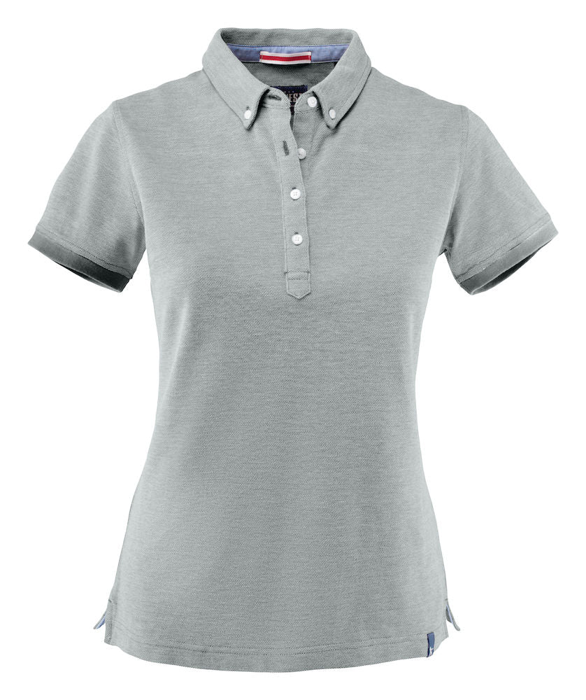 James Harvest Larkford Ladies Polo Shirt. Heavyweight 250gsm Compact Weave. 5 Colours XS-2XL - Polo Shirt - Logo Free Clothing