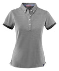 James Harvest Larkford Ladies Polo Shirt. Heavyweight 250gsm Compact Weave. 5 Colours XS-2XL - Polo Shirt - Logo Free Clothing