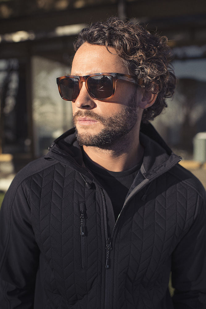 James Harvest Myers Jacket- Mens Softshell & Quilted Hybrid Jacket. 3 Colours. S-3XL - Winter Jacket - Logo Free Clothing