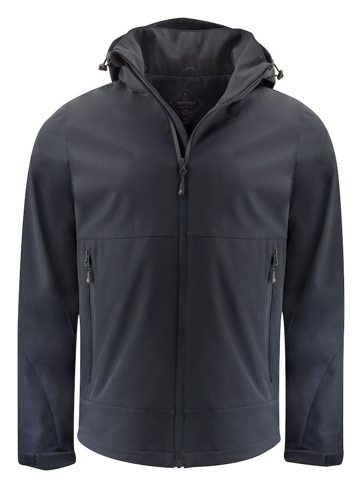 James Harvest Lodgetown Mens Softshell Jacket. Wind/Water Repellent. 3 Colours. S-3XL - Summer Jacket - Logo Free Clothing