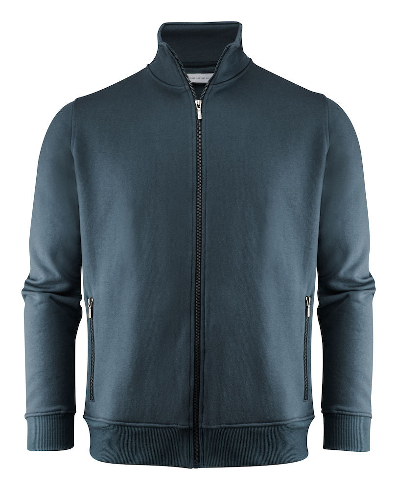 James Harvest Melville Mens Eco-Full Zip Sweatshirt. 100% recycled. 4 Colours S-3XL - Sweatshirt - Logo Free Clothing