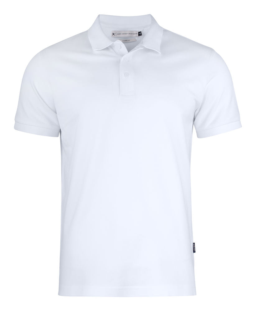 James Harvest Sunset Mens Polo Shirt | Slim Fit | Cotton With Lycra® | 8 Colours | S-2XL - Polo Shirt - Logo Free Clothing
