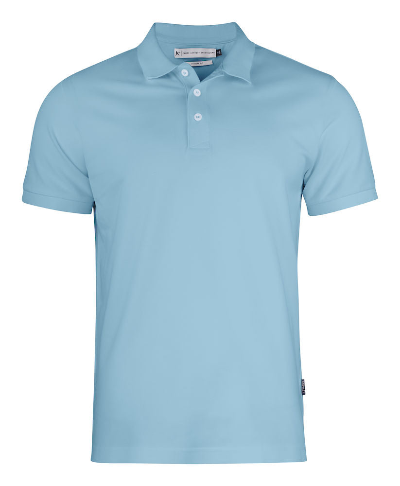 James Harvest Sunset Mens Polo Shirt | Slim Fit | Cotton With Lycra® | 8 Colours | S-2XL - Polo Shirt - Logo Free Clothing
