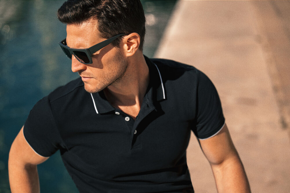 James Harvest Greenville Mens Polo Shirt | Slim Fit | Soft Cotton Stretch | 6 Colours | S-2XL - Polo Shirt - Logo Free Clothing