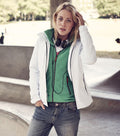 James Harvest Flat Track- Ladies Hooded Sport Shell Jacket. 7 Colours. XS-2XL - Summer Jacket - Logo Free Clothing