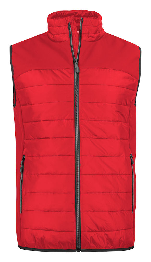 James Harvest Expedition Mens Gilet. Lightweight Hybrid Quilted/ Softshell. 7 Colours S-5XL - Gilet - Logo Free Clothing