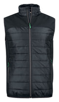 James Harvest Expedition Mens Gilet. Lightweight Hybrid Quilted/ Softshell. 7 Colours S-5XL - Gilet - Logo Free Clothing