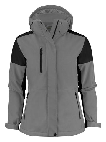 James Harvest Prime Ladies Padded Softshell Coat | Recycled | Sustainable | 6 Colours | XS-2XL - Winter Jacket - Logo Free Clothing