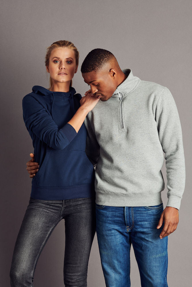 James Harvest Rounders Half-Zip Sweatshirt | Unisex Quarter-Zip Sweater | 8 Colours | XS-5XL - Sweatshirt - Logo Free Clothing