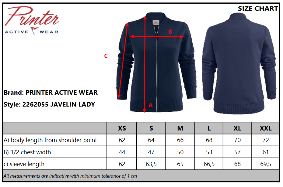 James Harvest Javelin Ladies Zip Sweatshirt | Full-Zip Sweater | 7 Colours | XS-2XL - Sweatshirt - Logo Free Clothing