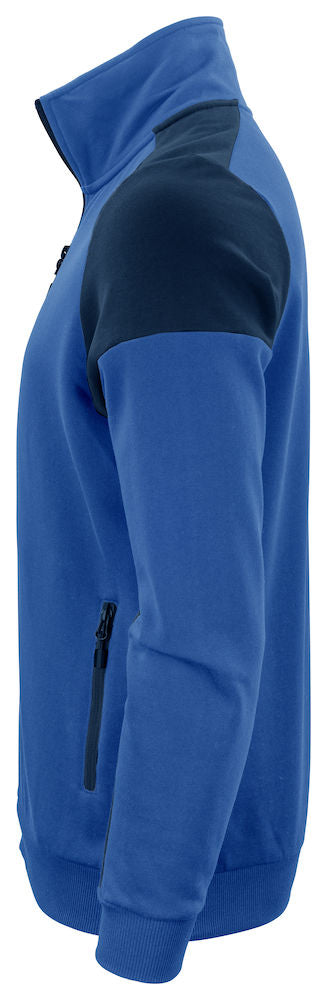 James Harvest- Mens Prime Eco Zipped Sweatshirt. S-5XL. 50/50 Organic Cotton/Recycled Polyester - Sweatshirt - Logo Free Clothing