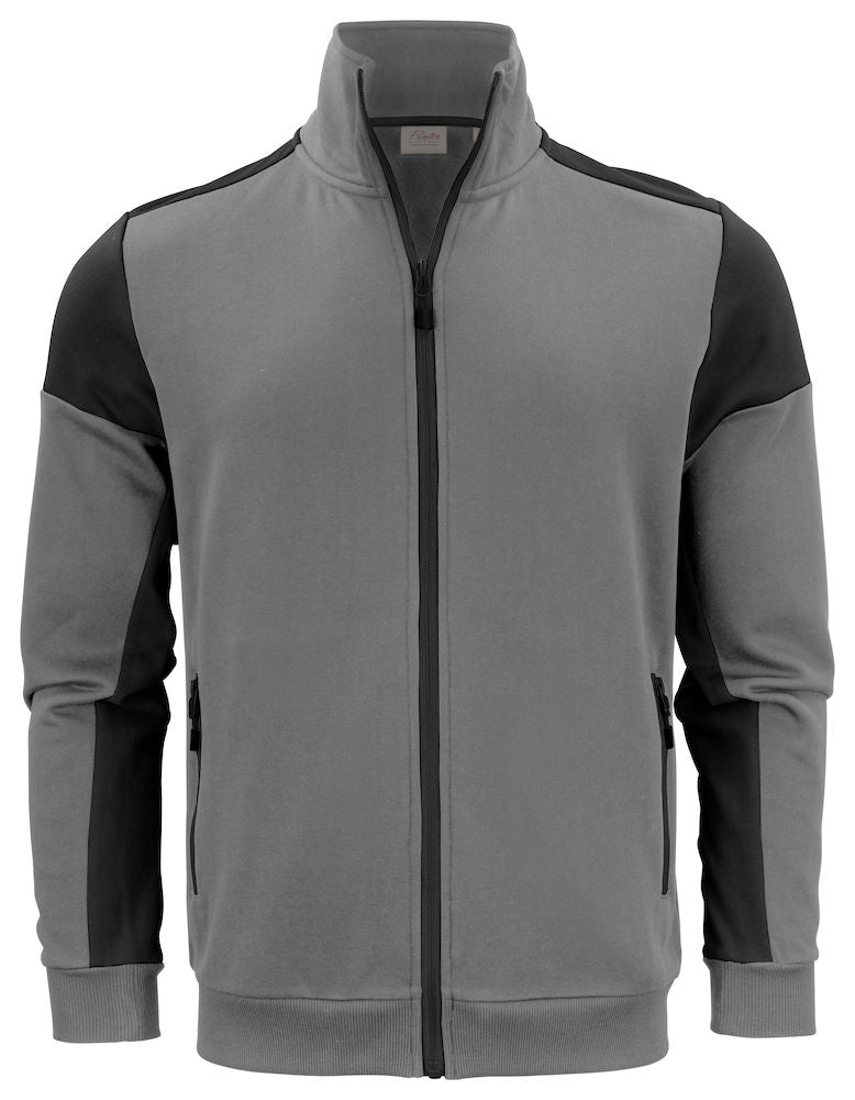 James Harvest- Mens Prime Eco Zipped Sweatshirt. S-5XL. 50/50 Organic Cotton/Recycled Polyester - Sweatshirt - Logo Free Clothing