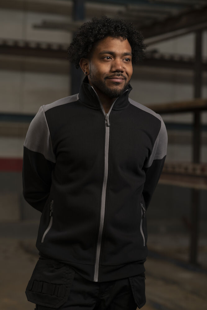 James Harvest- Mens Prime Eco Zipped Sweatshirt. S-5XL. 50/50 Organic Cotton/Recycled Polyester - Sweatshirt - Logo Free Clothing