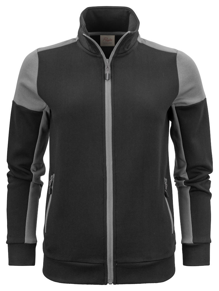 James Harvest- Ladies Prime Eco Zipped Sweatshirt. XS-2XL. 50/50 Organic Cotton/Recycled Polyester - Sweatshirt - Logo Free Clothing