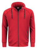 James Harvest Jog Mens Heavyweight Zipped Sweatshirt. 310gsm. 6 Colours. S-5XL - Sweatshirt - Logo Free Clothing