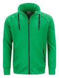 James Harvest Jog Mens Heavyweight Zipped Sweatshirt. 310gsm. 6 Colours. S-5XL - Sweatshirt - Logo Free Clothing