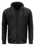 James Harvest Jog Mens Heavyweight Zipped Sweatshirt. 310gsm. 6 Colours. S-5XL - Sweatshirt - Logo Free Clothing
