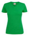 James Harvest Ladies Heavy V Neck T Shirt. Cotton, 8 Colours XS-2XL - Tee Shirt - Logo Free Clothing