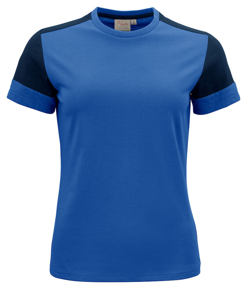 James Harvest- Ladies Prime Eco T-Shirt. S-2XL. 50/50 Organic Cotton/Recycled Polyester - Tee Shirt - Logo Free Clothing
