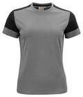 James Harvest- Ladies Prime Eco T-Shirt. S-2XL. 50/50 Organic Cotton/Recycled Polyester - Tee Shirt - Logo Free Clothing