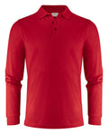 James Harvest Surf Pro Mens Polo Shirt | Long Sleeve | Organic | Recycled | 7 Colours | S-5XL - Polo Shirt - Logo Free Clothing