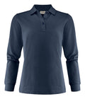 James Harvest Surf Pro Ladies Polo Shirt | Long Sleeve | Organic | Recycled | 7 Colours | XS-2XL - Polo Shirt - Logo Free Clothing