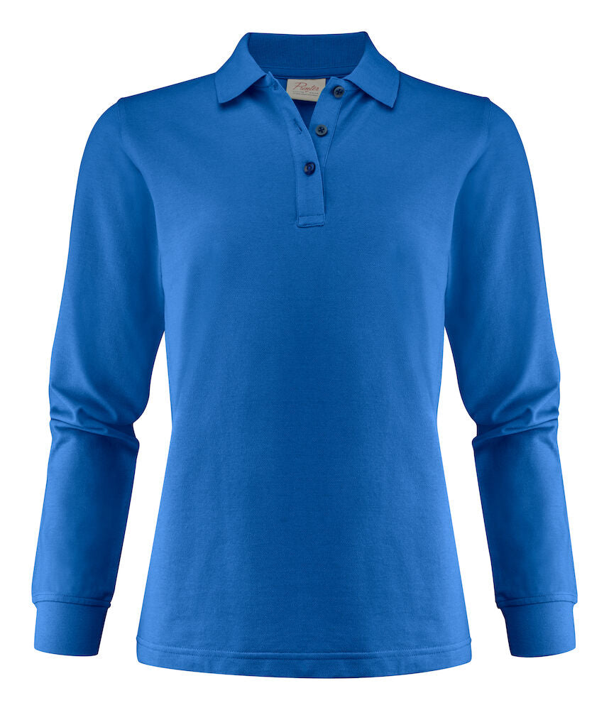 James Harvest Surf Pro Ladies Polo Shirt | Long Sleeve | Organic | Recycled | 7 Colours | XS-2XL - Polo Shirt - Logo Free Clothing
