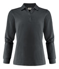 James Harvest Surf Pro Ladies Polo Shirt | Long Sleeve | Organic | Recycled | 7 Colours | XS-2XL - Polo Shirt - Logo Free Clothing