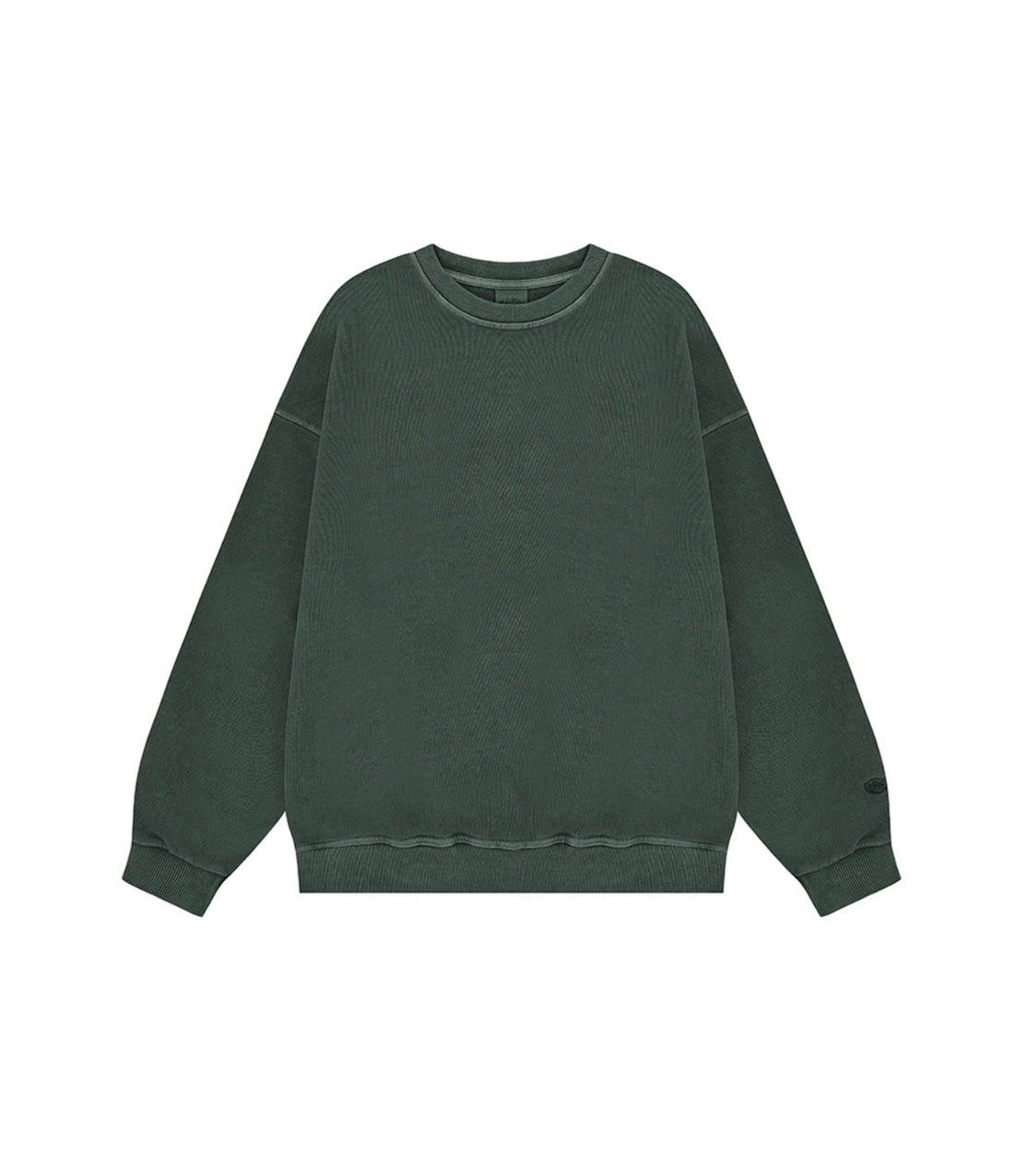 Deep Green Pigment Sweatshirt