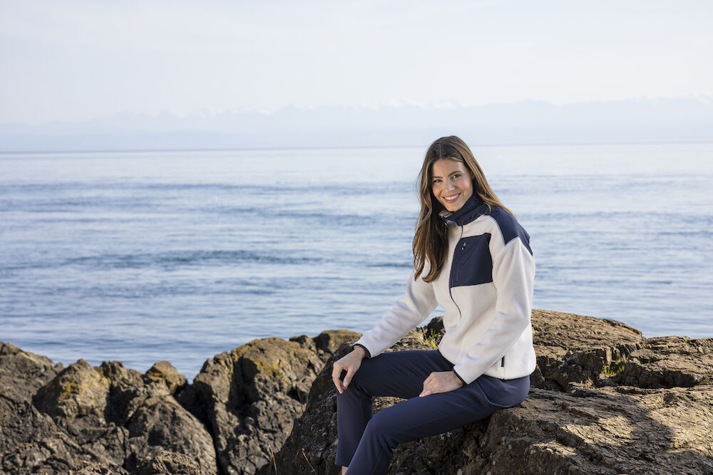 Cutter & Buck | Cascade Sherpa Fleece Women | Logo Free Clothing