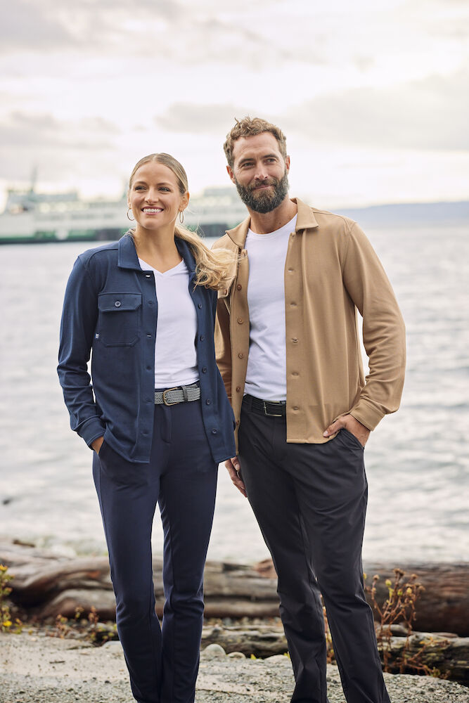 Cutter & Buck | Advantage Leisure Shirt Men | Logo Free Clothing
