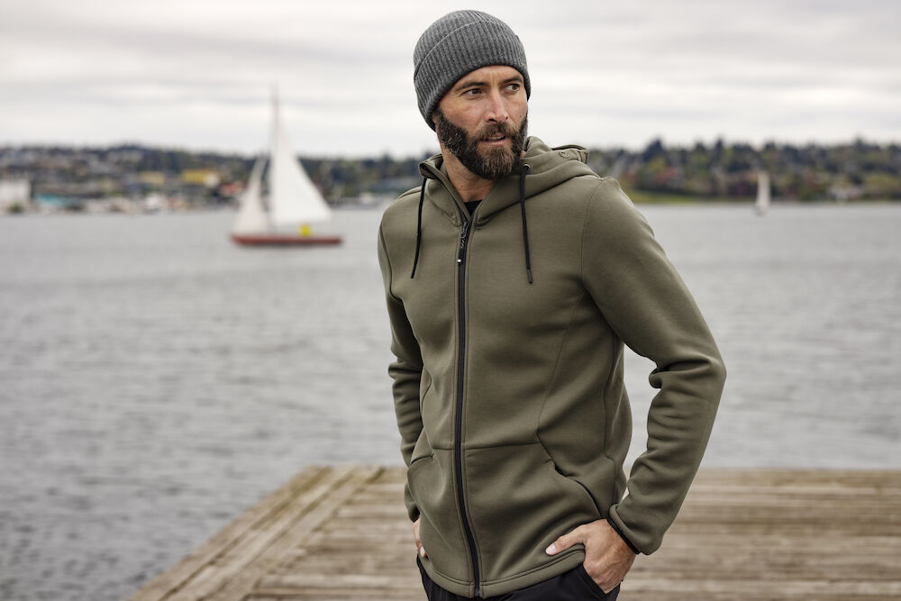 Cutter & Buck Pemberton Men's Hoodie | Heavyweight Zip-Up Hooded Jacket | 7 Colours | S-4XL