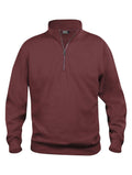 Clique Mens 1/4 Zip Sweatshirt- Quarter Zip Sweater. 14 Colours. XS-5XL - Sweatshirt - Logo Free Clothing