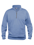 Clique Mens 1/4 Zip Sweatshirt- Quarter Zip Sweater. 14 Colours. XS-5XL - Sweatshirt - Logo Free Clothing