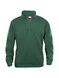 Clique Mens 1/4 Zip Sweatshirt- Quarter Zip Sweater. 14 Colours. XS-5XL - Sweatshirt - Logo Free Clothing