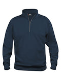 Clique Mens 1/4 Zip Sweatshirt- Quarter Zip Sweater. 14 Colours. XS-5XL - Sweatshirt - Logo Free Clothing