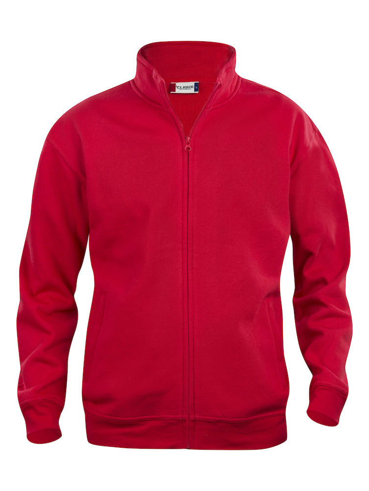 Clique Mens Zipped Sweatshirt Jacket. 7 Colours- XS-5XL - Sweatshirt - Logo Free Clothing