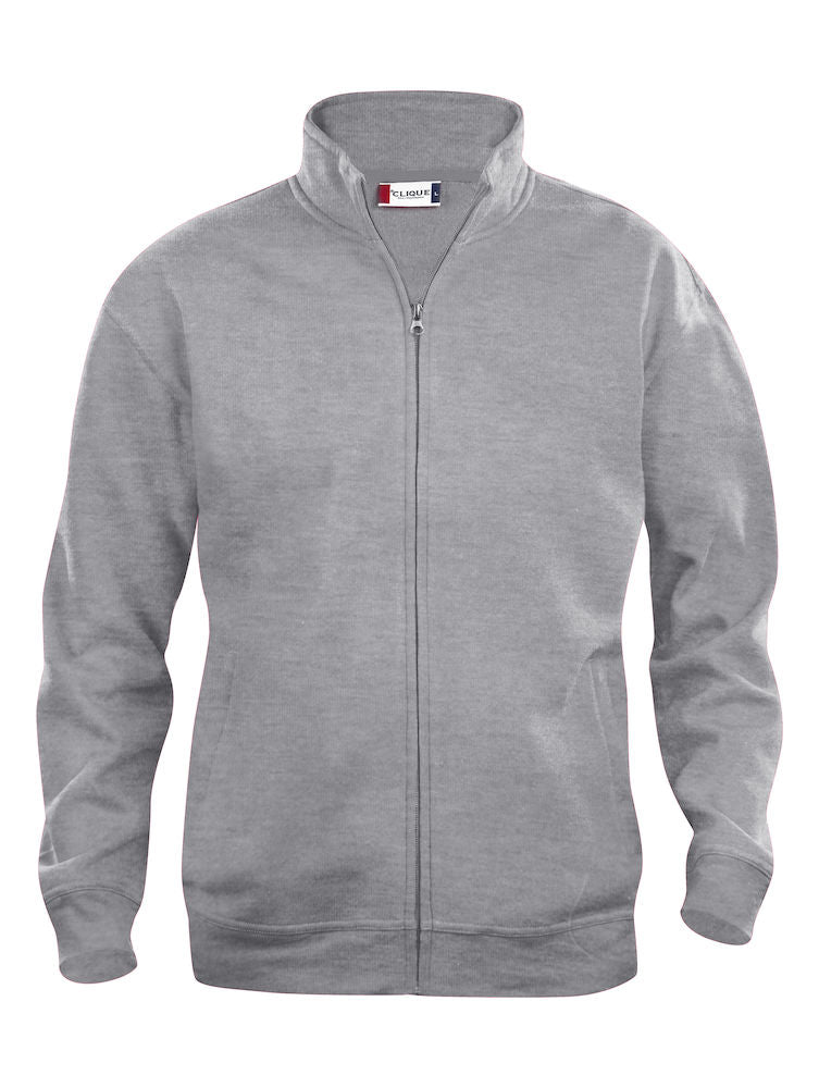 Clique Mens Zipped Sweatshirt Jacket. 7 Colours- XS-5XL - Sweatshirt - Logo Free Clothing