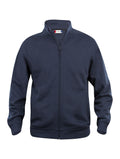 Clique Mens Zipped Sweatshirt Jacket. 7 Colours- XS-5XL - Sweatshirt - Logo Free Clothing