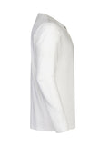 James Harvest Stoneton- Mens Organic Cotton Henley Top. Black or White. S-3XL - Tee Shirt - Logo Free Clothing