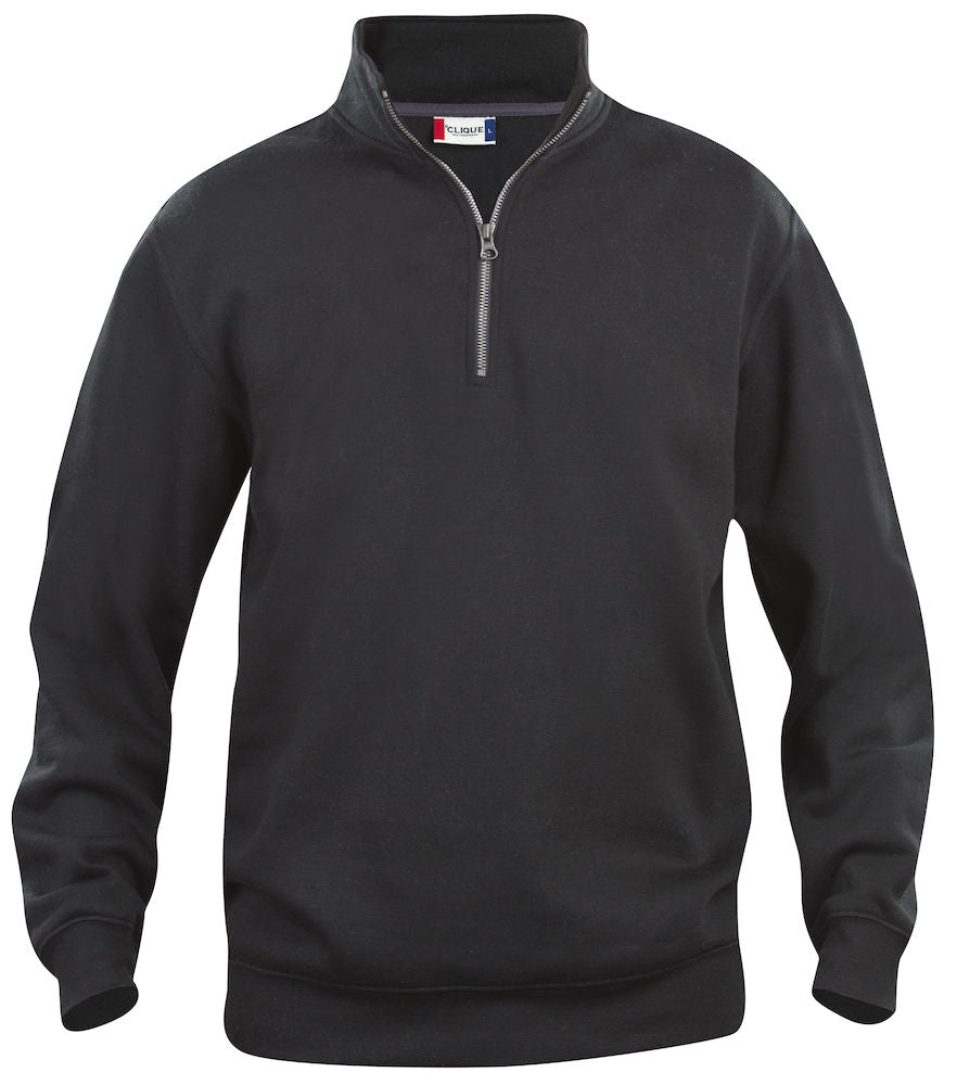 Clique Mens 1/4 Zip Sweatshirt- Quarter Zip Sweater. 14 Colours. XS-5XL - Sweatshirt - Logo Free Clothing