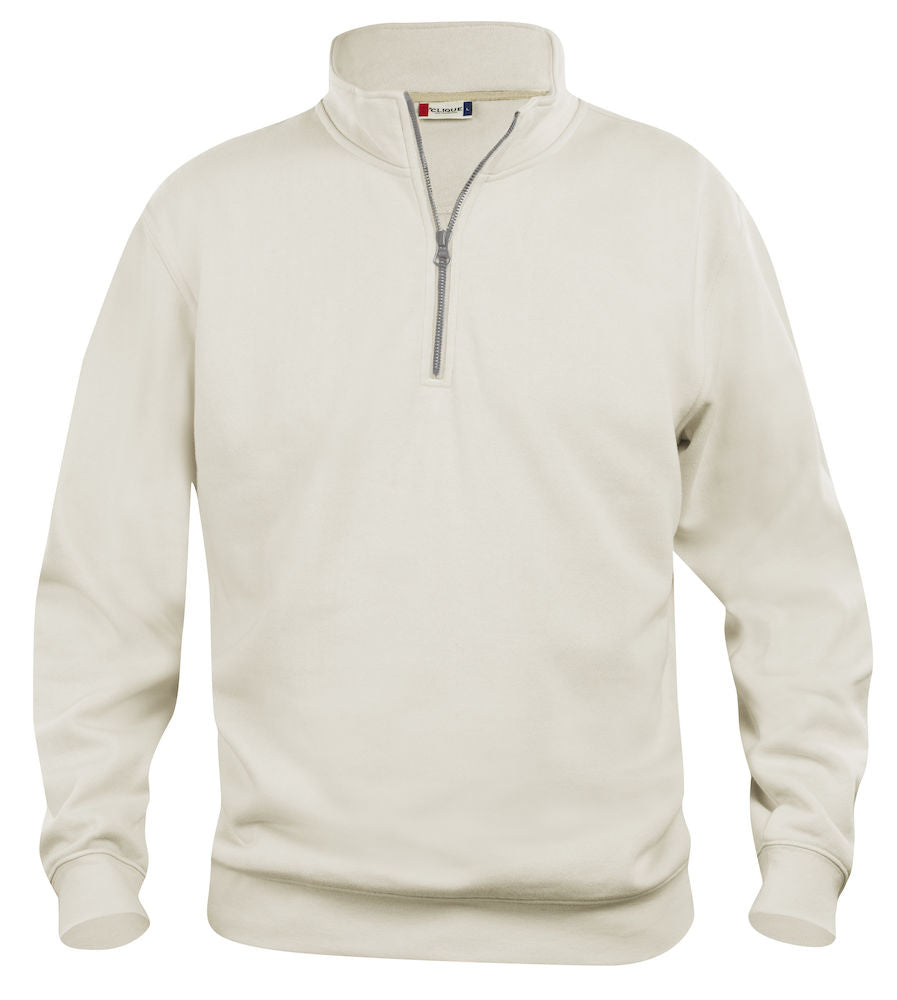 Clique Mens 1/4 Zip Sweatshirt- Quarter Zip Sweater. 14 Colours. XS-5XL - Sweatshirt - Logo Free Clothing
