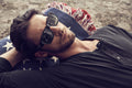 James Harvest Stoneton- Mens Organic Cotton Henley Top. Black or White. S-3XL - Tee Shirt - Logo Free Clothing
