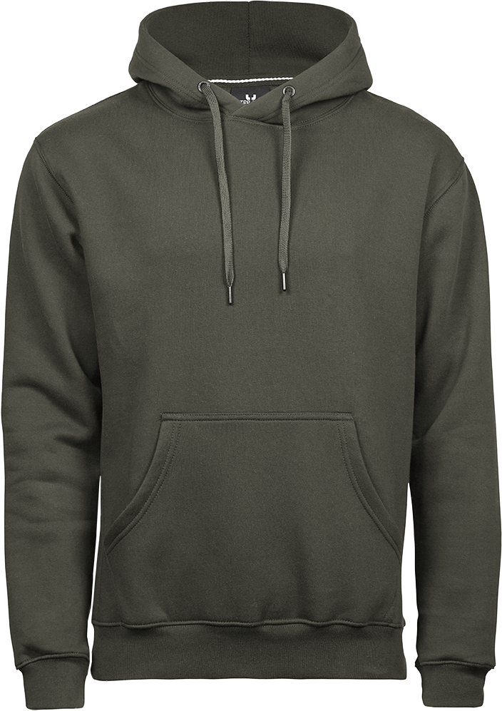 Tee Jays Mens Hooded Sweatshirt | Hoodie Top | Ringspun Cotton Blend | 11 Colours | S-3XL - Hoodie - Logo Free Clothing