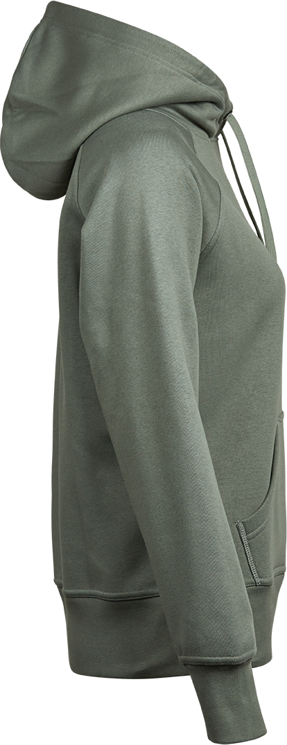 Tee Jays Ladies Hooded Sweatshirt | Hoodie Top | Ringspun Cotton Blend | 6 Colours | S-2XL - Hoodie - Logo Free Clothing