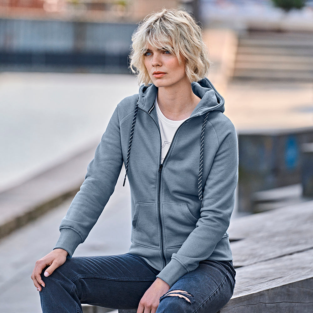 Tee Jays Ladies Fashion Full Zip Hoodie | Zip-Up Hooded Top | 5 Colours | S-2XL - Hoodie - Logo Free Clothing