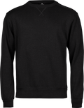 Tee Jays Mens Interlock Crewneck Sweatshirt | Heavyweight Cotton Blend | 3 Colours | S-3XL - Sweatshirt - Logo Free Clothing