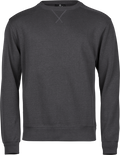 Tee Jays Mens Interlock Crewneck Sweatshirt | Heavyweight Cotton Blend | 3 Colours | S-3XL - Sweatshirt - Logo Free Clothing