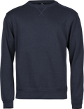 Tee Jays Mens Interlock Crewneck Sweatshirt | Heavyweight Cotton Blend | 3 Colours | S-3XL - Sweatshirt - Logo Free Clothing